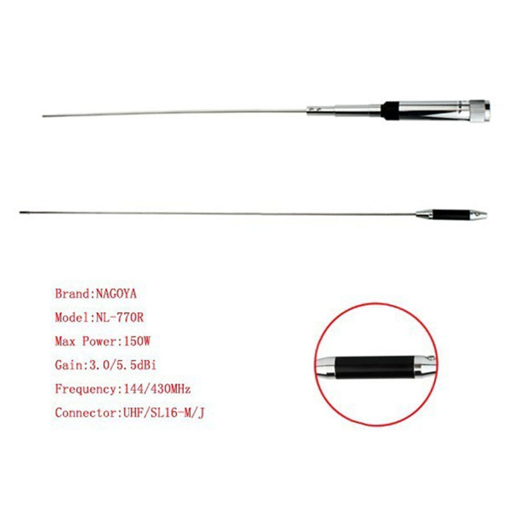 Woodworking Nl - Antenne montée sur véhicule NL-770R, VHF/UHF