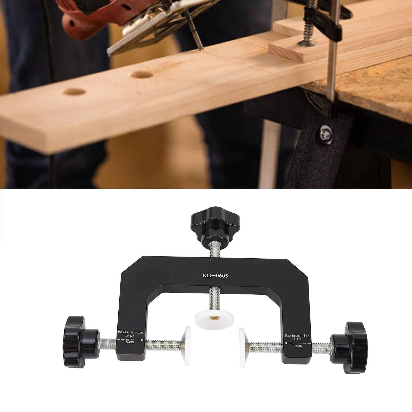 Woodworking Vise - Pince en G 3 voies en