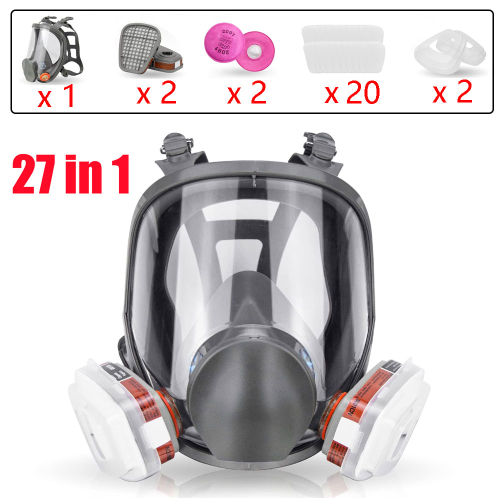Masque à gaz intégral 6800 gra - Woodworking Respirator avis et prix