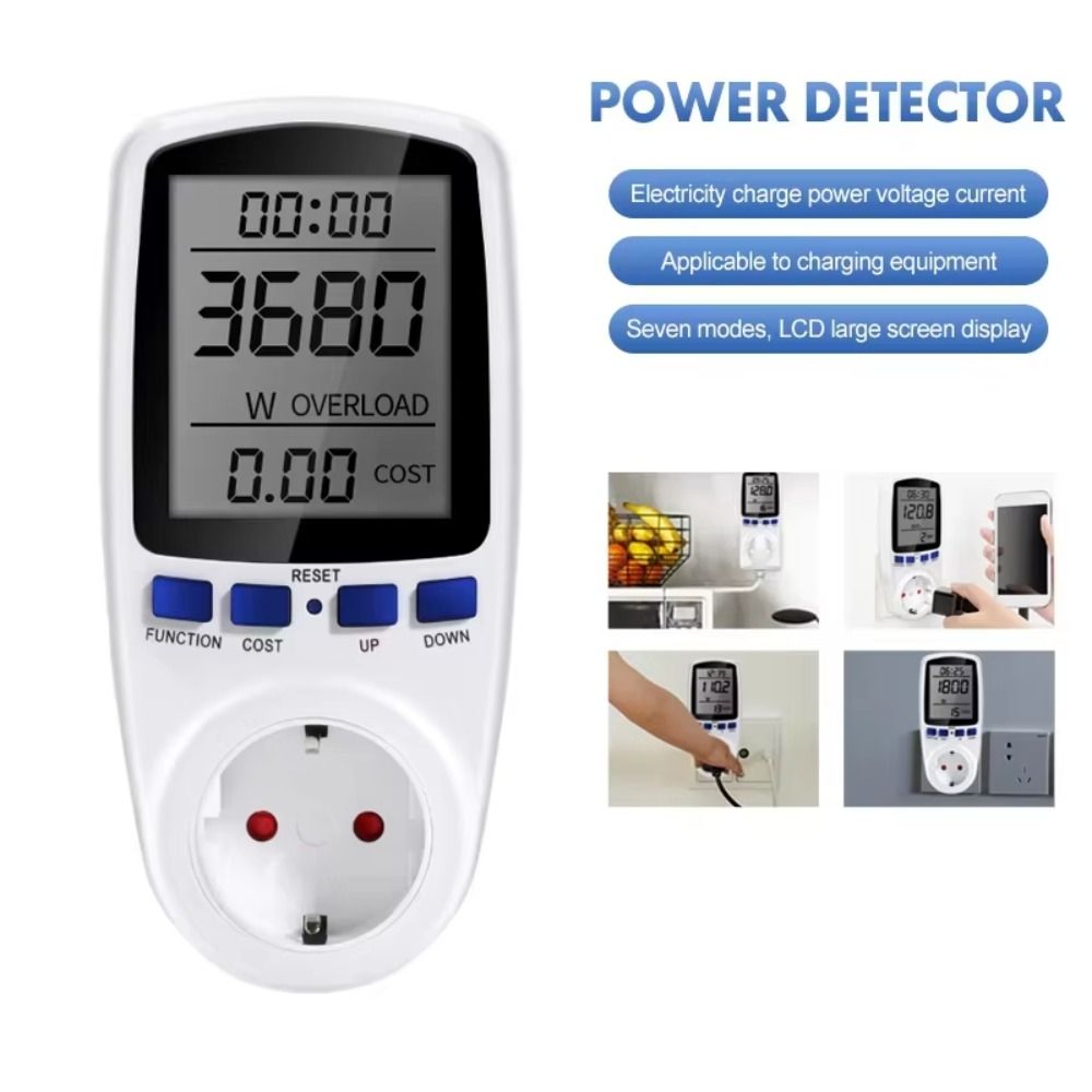 Wattmètre numérique LCD 220V 1 - Woodworking Uk avis et prix