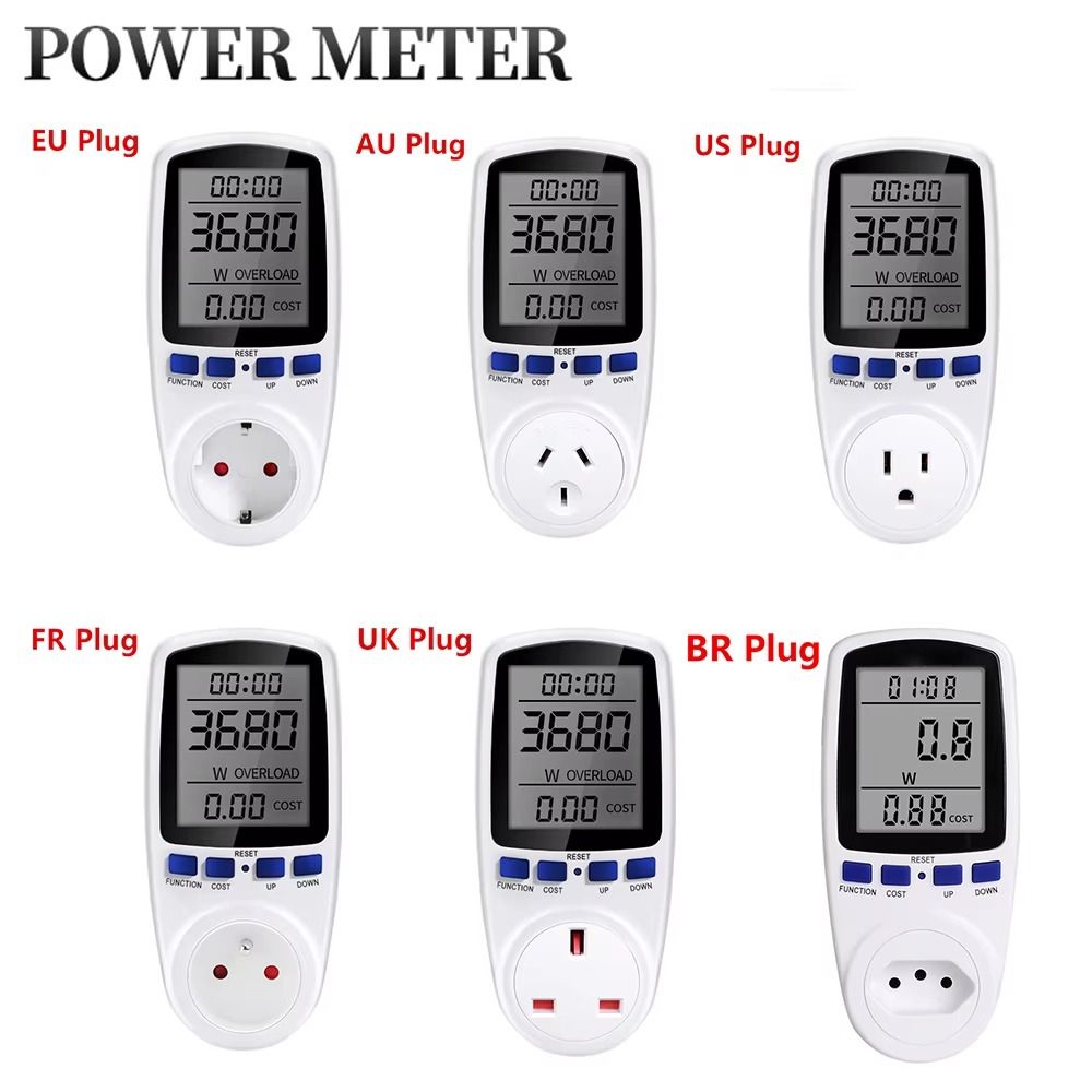 Wattmètre numérique LCD 220V 1 - Woodworking Uk avis et prix