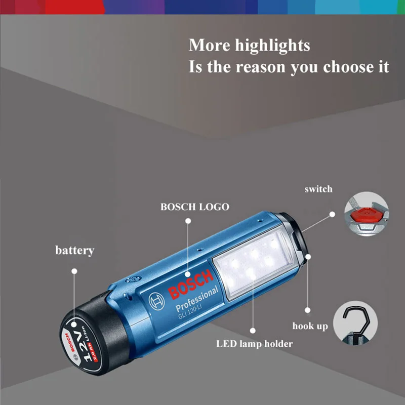Lampe rechargeable Bosch GLI 1 - Woodworking Diy avis et prix
